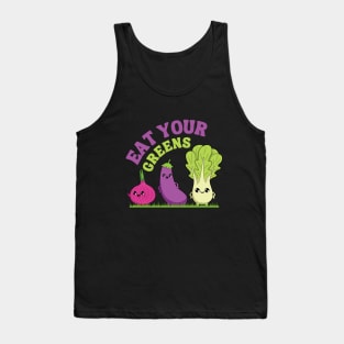 Eat your greens Tank Top